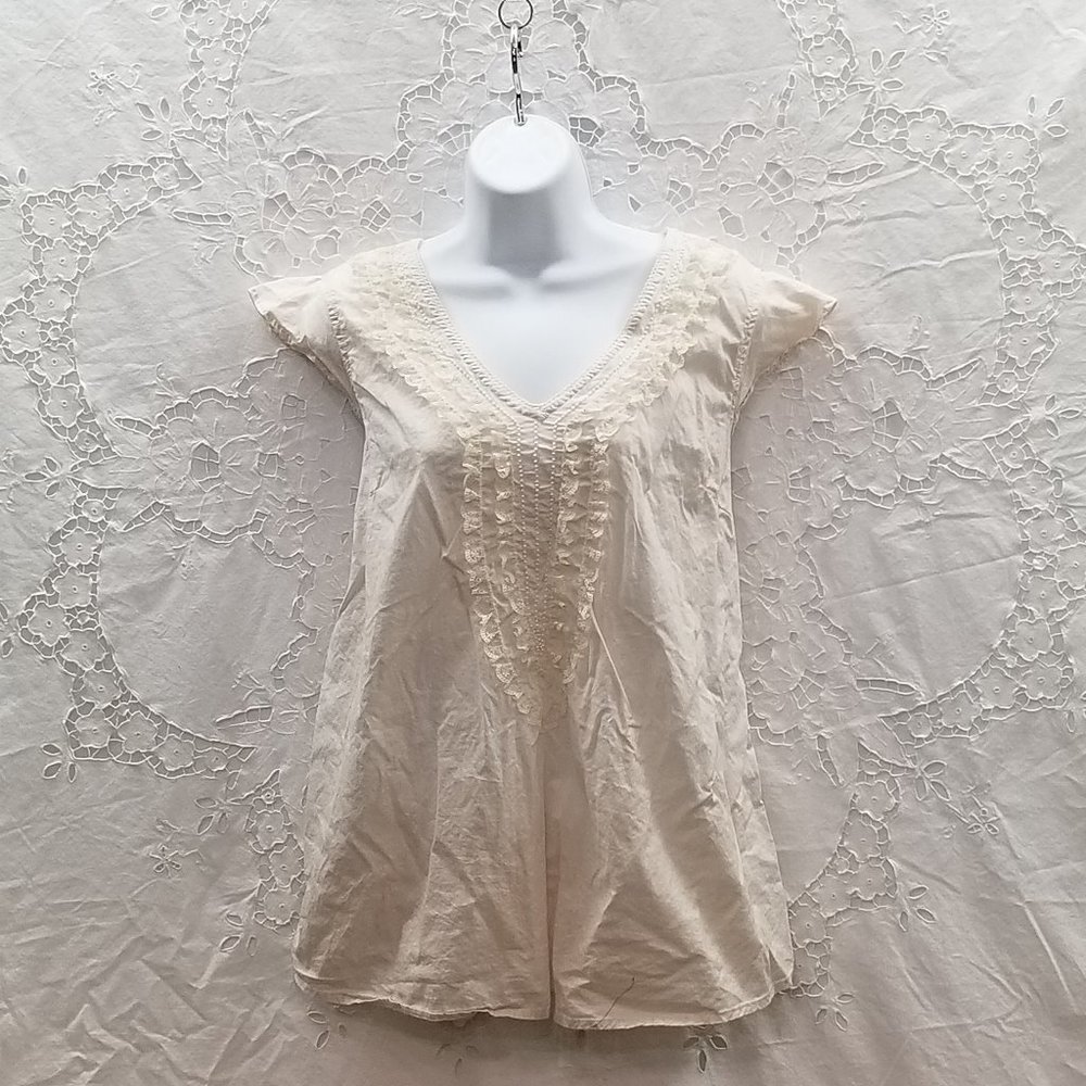 Vintage Creamy Coton Camisole